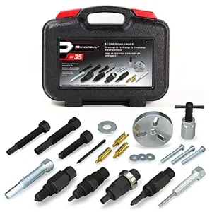 Powerbuilt 648747 A/C Air Conditioning Clutch Removal and Installation Tool Kit