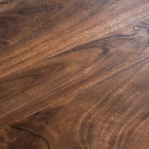 AmeriHome AWLEHPDK Acacia Live Edge Wood Desk with Cherry Stain - view 3