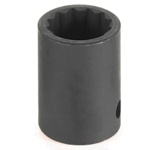 Grey Pneumatic 3/8″ Drive x 19mm 12-Point Standard Socket (1119M)