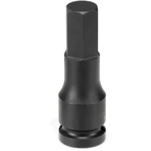 Grey Pneumatic 1/4″ Drive x 3/8″ Hex Driver Socket (9912F)