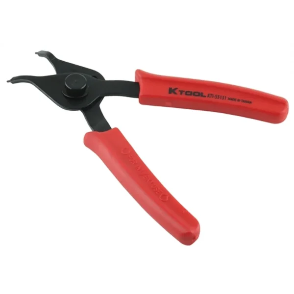 K Tool 55131 Snap Ring Pliers, .047 Forty Five Degree Tip, Internal and External, Vinyl Grips