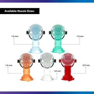 3M 1.4mm Orange PPS Accuspray Atomizing Head Refill Pack (26614) - view 3