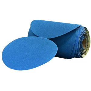 3M 6″ 400+Grit Stikit Blue Abrasive Disc Roll (36211) - view 2