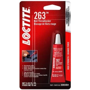 Loctite 6ml 263 High Strength Red Threadlocker (2203451) - view 2