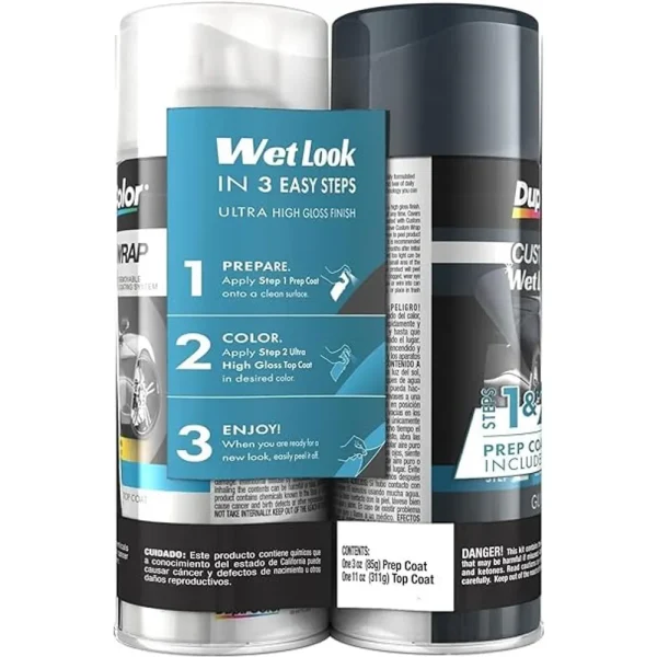 Dupli-Color 11oz Gunmetal Wet Look Spray Paint (CWRC885)
