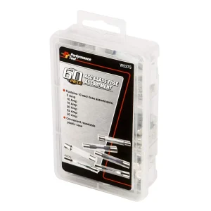 Performance Tool W5375 60pc AGC Glass Fuse Assortment