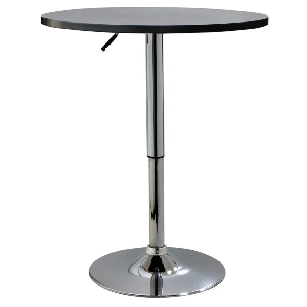 AmeriHome Round Wood Top Bistro Table (BTABLEW)