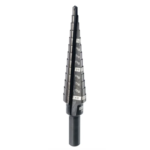 Milwaukee #1 Step Drill Bit 1/8 in. – 1/2 in.