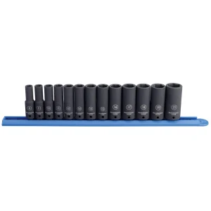13 Pc. 3/8″ Drive 6 Point Metric Deep Impact Socket Set KDT84914N