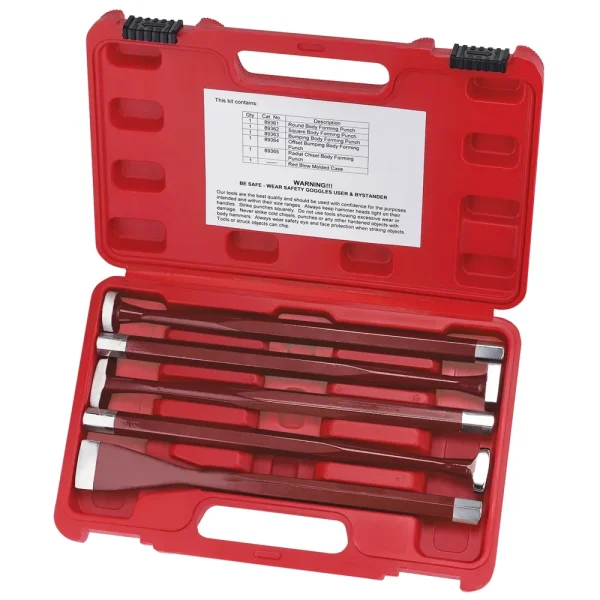 5 Piece Body Forming Punch Set SGT89360