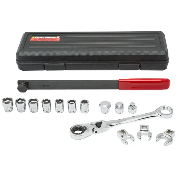Serpentine Belt Tool with Locking Flex head Ratcheting Wrench KDT89000