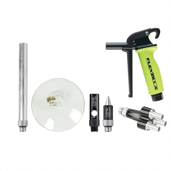 6 Piece Flexzilla Blow Gun Kit LEGAG1200FZKIT