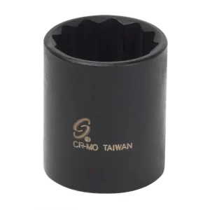 3/8″ Drive 12 Point Impact Socket, 9/16″