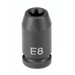 1/4″ Drive x E8 External Star Impact Socket