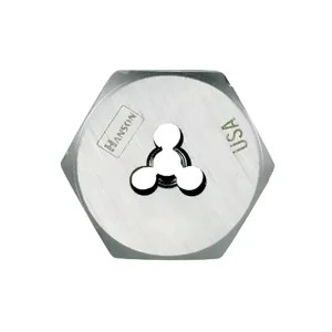 High Carbon Steel Hexagon 1″ Across Flat Die 12mm-1.75