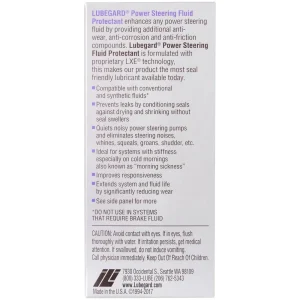 Lubegard Power Steering Protectant 4 Ounce – 20404 - view 2