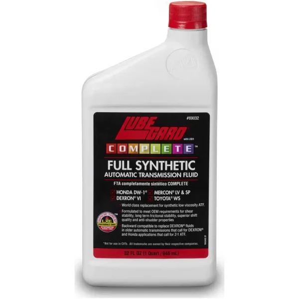 Lubegard Synthetic Transmission Fluid Dexron VI 1 Quart – 69032