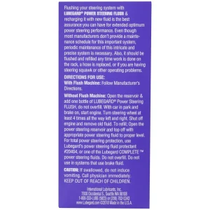 Lubegard Power Steering Flush 4 Ounce – 95040 - view 2
