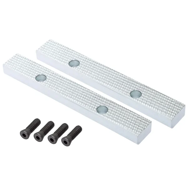 Yost 455-2 Pair of Replacement Serrated Jaws for Bench Vise Model 455