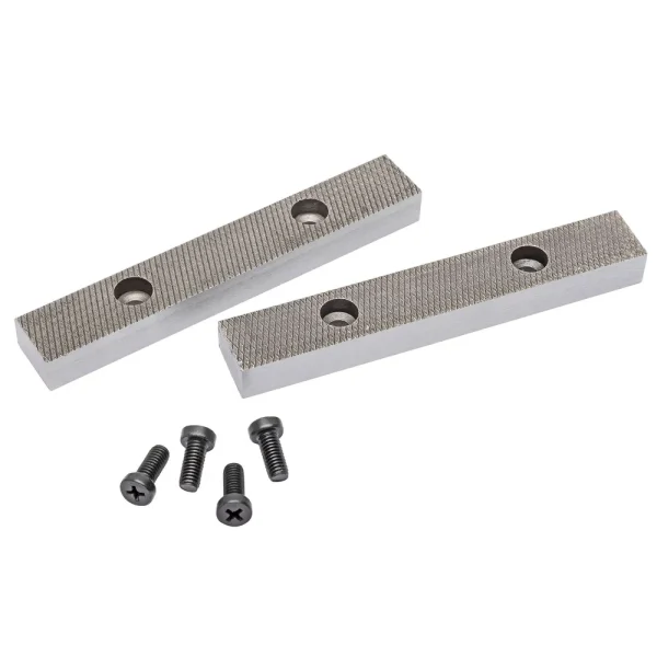Yost 650-C-03 Replacement Serrated Jaw with Screws for Bench Vise Model 650-C