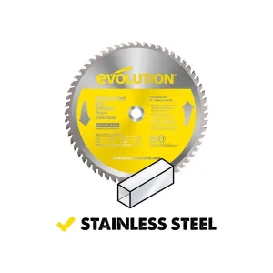 Evolution Power Tools 14 In. Stainless x 90T x 1 In. Arbor 14BLADESSN - view 2