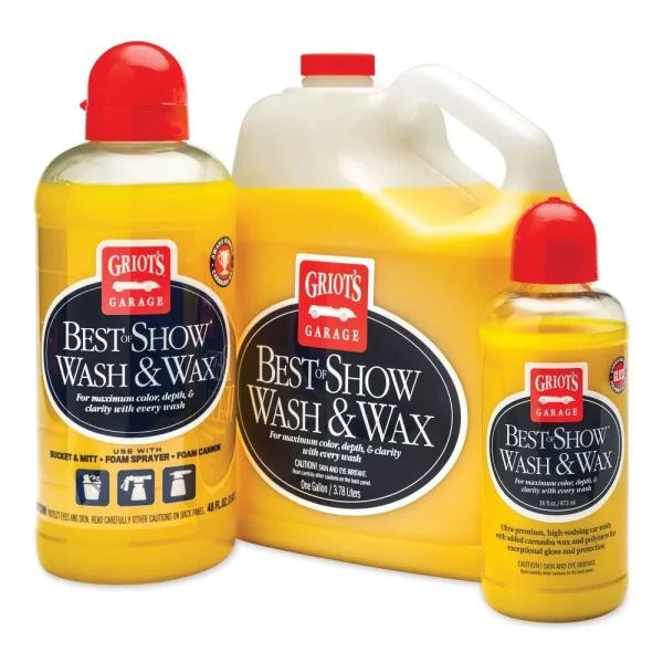 Griot’s Garage Best of Show Wash & Wax 1 Gallon 11396