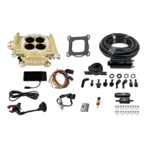 FiTech Easy Street 600 HP Classic Gold EFI System Master Kit 31005