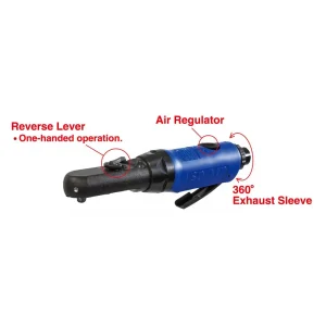 SP Air Tools 1/4 Inch Sealed Flat Head Mini Ratchet SP7260 - view 2