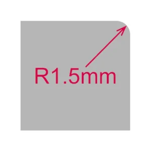 SP Air Tools Replacement Radius Blade for SP7252F Set of 3 252 R1.5 3P - view 3