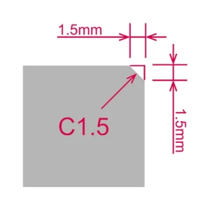 SP Air Tools Replacement Blade for SP7252F Set of 10 252 C1.5 - view 3