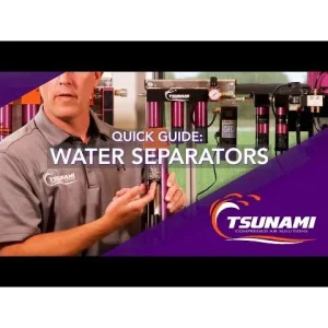 Tsunami 1/4 In. 250 PSI Filtration Water Separator 20 CFM with Float Drain 21999-0390