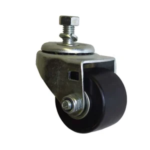 Merrick 2 1/2 Inch Stud Mount Swivel Polyolefin Caster M350005