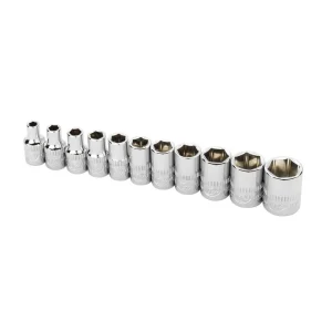 Ingersoll Rand Hand Tools 11 Piece 1/4 In. Drive Shallow Socket Set – SAE 6-Pt 752044X - view 3