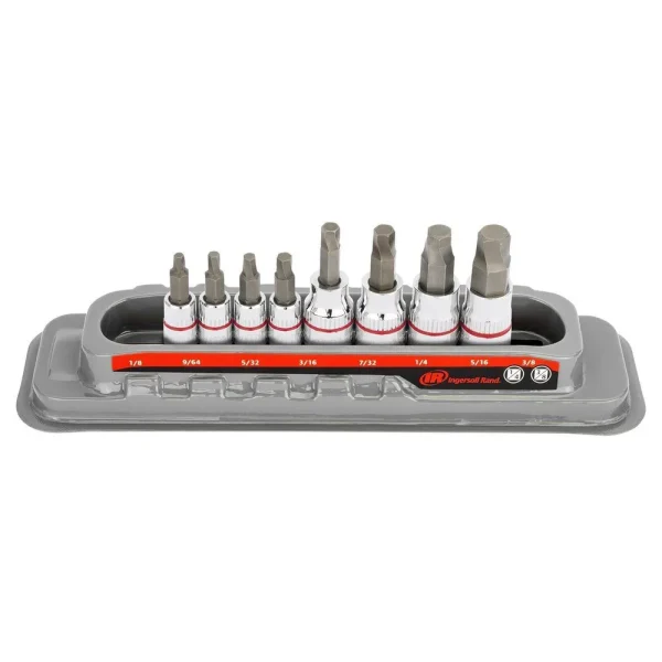 Ingersoll Rand Hand Tools 8 Piece Tech Solutions SAE Bit Socket Set 752042X
