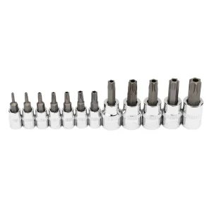 Ingersoll Rand Hand Tools 12 Piece Tamper Proof Torx Bit Socket Set 752031X - view 2
