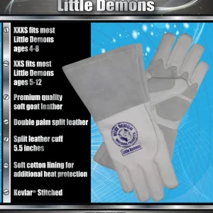 Little Demons Youth Mig Welding Gloves 3X-Small - view 2