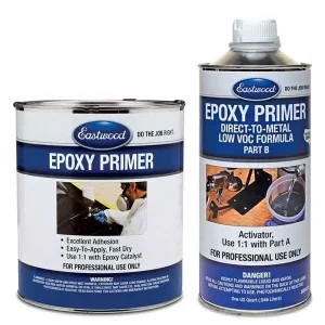 Eastwood Black Epoxy Primer and Catalyst for Automotive Car Paint – Quarts - view 2