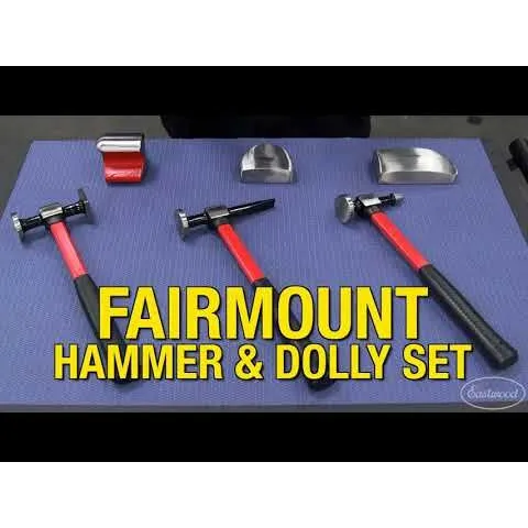 FAIRMOUNT® Professional 6 Piece Autobody Hammer and Dolly Set