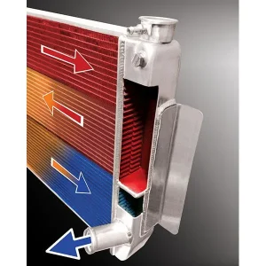 Maxx Power Chevy Style Tri Flow Aluminum Radiator 26 Inch - view 4
