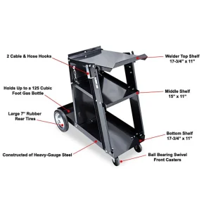 Eastwood MIG Welder Welding Cart - view 3