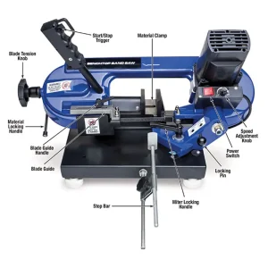 Eastwood Benchtop Metal Cutting Bandsaw - view 3