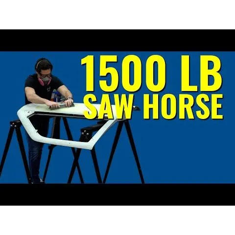 Eastwood 1500 Lb Metal Saw Horse
