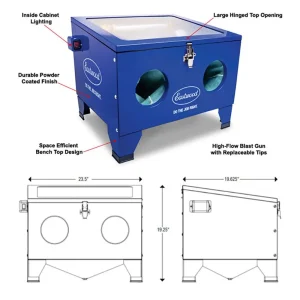 Eastwood B20 Benchtop Blast Cabinet - view 4