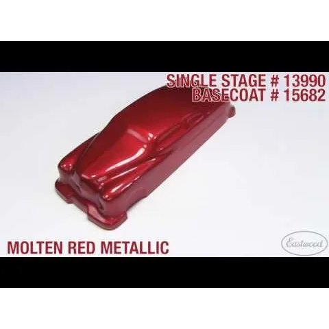 Eastwood 4:1 Molten Red Metallic – Basecoat – Automotive Car Paint – Gallon