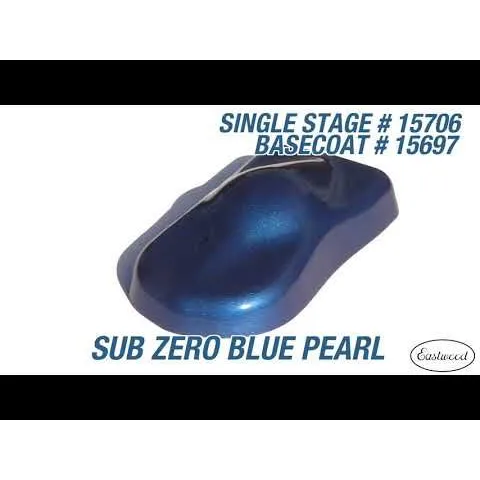 Eastwood 4:1 Sub Zero Blue Pearl – Basecoat – Automotive Car Paint – Gallon