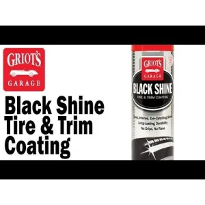 Griot’s Black Shine Tire and Trim Coating 10938