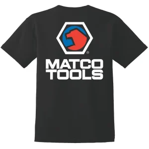 MEN’S BLACK TEAM SHOP T-SHIRT WITH ICONIC MATCO LOGO – L - view 2