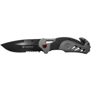 SMITH u0026 WESSON® SPRING ASSISTED RED LINER LOCK KNIFE