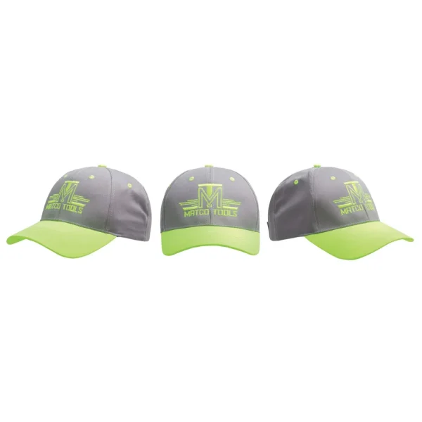 CHARCOAL/NEON YELLOW HAT