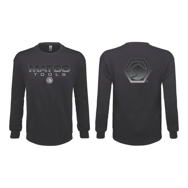 BLACK FADE SWEATSHIRT – M